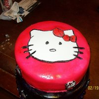 Sweet 16Th Birthday I made this for my daughter's 16th birthday. The bottom tier is yellow cake w/ strawberry filling & the top tier is chocolate....