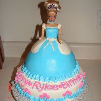 Cinderella Doll Cake This is my first doll cake. WASC with buttercream TFL