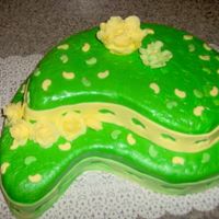 My Cake This is my own birthday cake I made last weekend. It was my first time making MMF. I imprinted the MMF on a vine mat (kinda hard to see in...