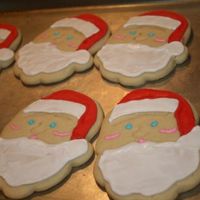 Santa Cookies 