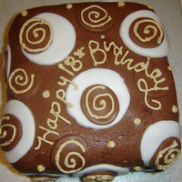 First Rolled Icing I just stumbled upon this picture. It was my first attempt at a folled icing. It was using a recipe for rolled buttercream (because I...