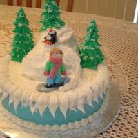 Snowboarder Cake I made this cake for my brother's birthday in January 2007. The cake is butterpecan and the icing is vanilla/almond. It was my first...