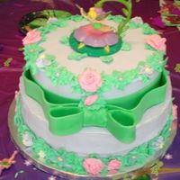 Tinkerbell Birthday Cake I made this cake for my great niece's 2nd birthday.