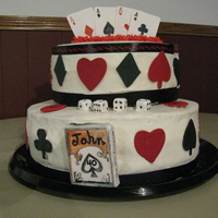 Poker Cake 