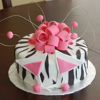 Sassy Martini I made this cake for a gril who was turning 21. choco cake with fondant covering and accents.