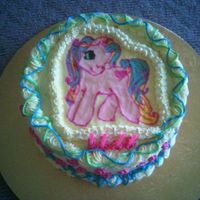 My Little Pony This is a cake i made for my daughters 4th birthday