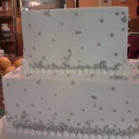 Last Minute Wedding Cake Cake ordered day before wedding because restaurant owner catering reception promised a wedding cake and when bride called to confirm 2 tier...