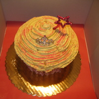 Giant Cupcake For a birthday girl!