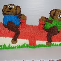 Twin Monkey Cake 