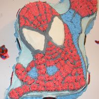 Spiderman For my son's 5th birthday.