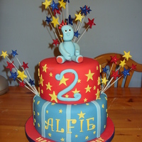 Iggle Piggle And Stars This is for my friends little bow the same little boy I made the boy baby blocks (in my pics) for last year. He loves Iggle piggle the rest...