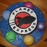 Futurama Cake This was for my friends leaving day at work. She loves Futurama, so whilst not obviously a leaving good luck cake it worked for her and...