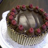 Chocolate Raspberry Heaven Probably the most delicious cake I've ever made. I used the AMAZING Chocolate WASC Cake and covered the top with chocolate ganache. It...