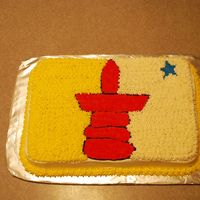 Nunavut Day This is the flag of the Territory of Nunavut. I made it for Nunavut Day.