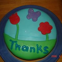 My First Cake This is my first cake and my first attempt at using MMF. I am self taught and wanted to get familiar with coloring and applying the fondant...