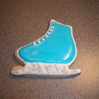 Ice Skate My attempt at an iceskate and luster dust. I dont think I used the luster dust right. TFL