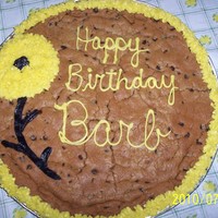 For Birthday Chocolate chip, Buttercream