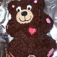 Teedy Bear Birthday Cake for my great niece. Was a big hit!