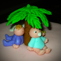 Mia's Cake My friend's baby shower for her little girl Mia. Unfortunately we didn't get a good picture of the whole cake, so this is just...