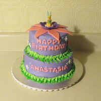 Tinkerbell Birthday Cake 