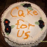 Cake For Us Practice cake...hee hee