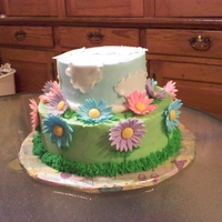 Baby Shower This was for a baby shower they were having for an employee that works with my husband. This was our gift to her. It looks slightly crooked...