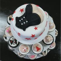 For The Love Of Cupcakes! Boobs and Butt plaques are all hand made from gumpaste
