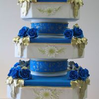 Blue Roses I'm tired of making the usual colors in rose, so I thought, why not in blue? And here it is, tadahhhh!