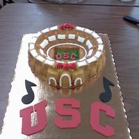 Usc Rosebowl Cake 
