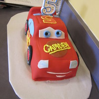 Lightening Mcqueen My second big try at Fondant. After the Mater incident a few years ago and having to resort to faux yellow on my LPS cake, I decided to...