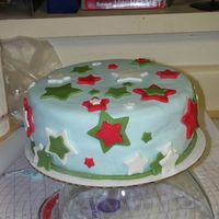 Happy Monday Cake! This was my first try with MMF... Pretty good I think