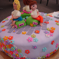 Thank You Cake This was a cake for 3 ladies at my work that helped us move into our new offices. Had fun making it!