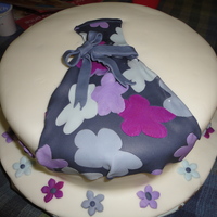 Dress Picture made to match the birthday girl's dress.