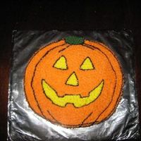 Happy Pumpkin All butter cream frosting.