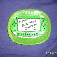 Green Psp All buttercream