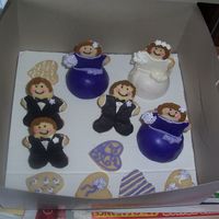 Wedding Cookies Made these cookies for a friend. She loved them! I think they are soooo cute.