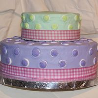 First Birthday This was for a little girls first birthday.