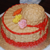 Hat Cake This was a carrot cake with cream cheese frosting--my best friend's favorite, and since it was her birthday cake this year, it seemed...