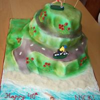 Triathlon Cake 