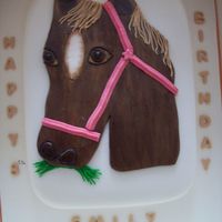 Horse Head Cake 