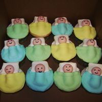 Baby Cupcakes These are the baby cupcakes from the wilton yearbook