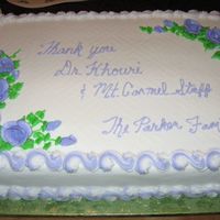 With Thanks BC iced w/bc roses. A heart full of thank you for very special people.