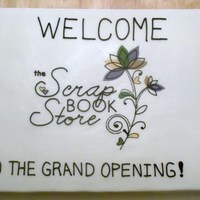 Grand Opening This was made for a local business to match their logo.