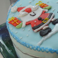 Merry Christmas 3C Made this today for my son's school Christmas party... I created the template myself.