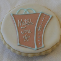 Matilda Jane Cookies Favors for a Matilda Jane trunk show! Probably the HARDEST cookies I've ever done!! The writing was incredibly small and hard to pipe...