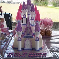 Princess Castle This is my first Wilton Castle Cake. I made this for my girlfriends daughter who was turning 1. I had a blast making it.