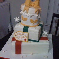 Christmas Stacked Gifts 