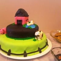 1St Birthday Farm Cake Made this for my neice's 1st birthday, I was pretty happy with it for my first attempt at something like this