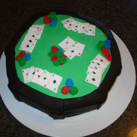 Poker Cake 
