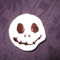 Nightmare Before Christmas Cupcake Cupcakes were for my son's b-day. First time I ever used fondant.